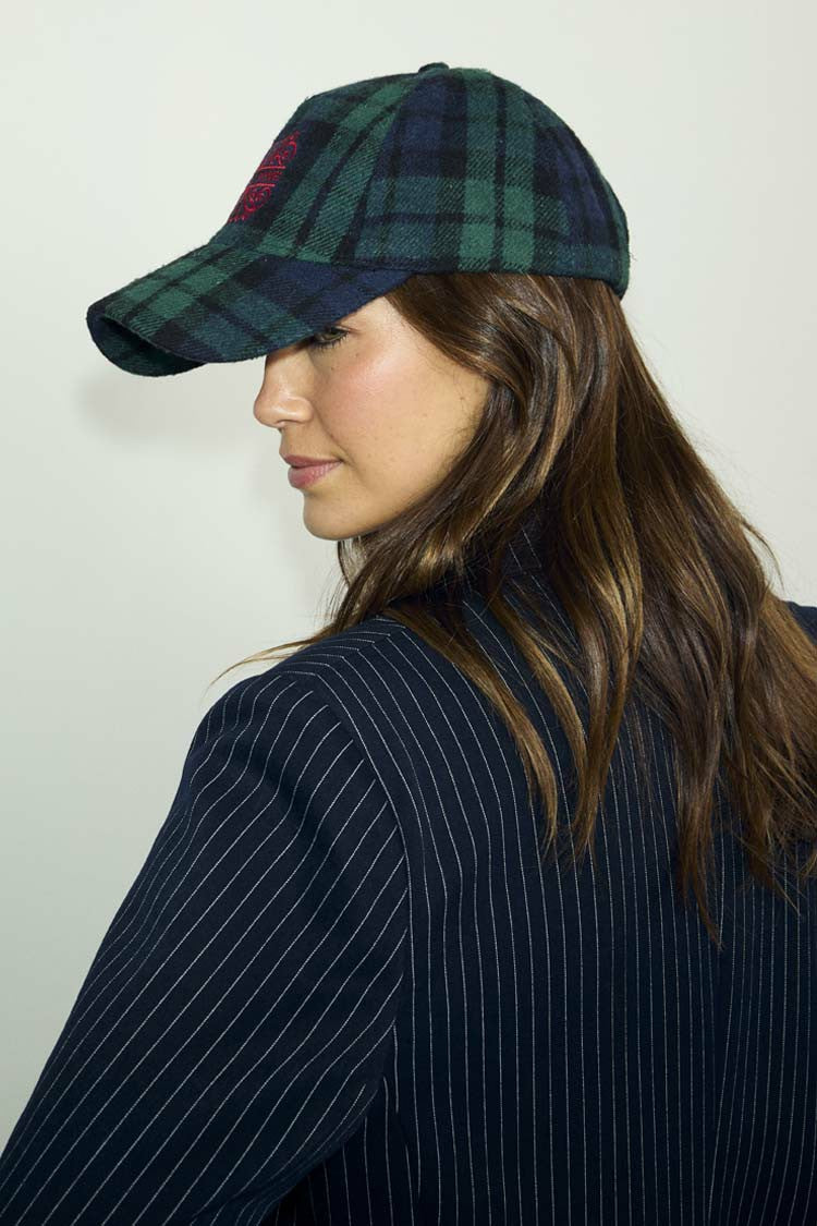 Never Fully Dressed Customer Favorite - Navy Tartan NFD Cap
