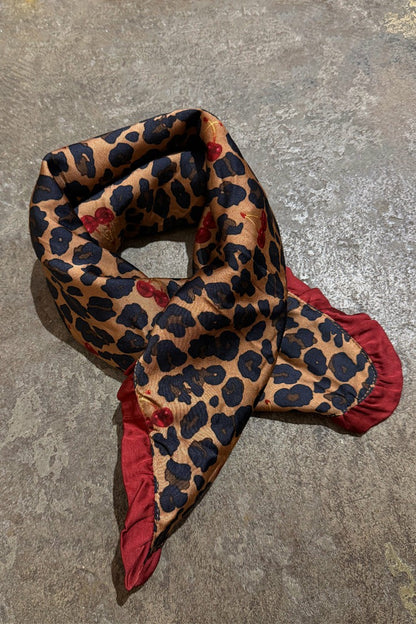 Never Fully Dressed Trending - Cherry Leopard Bandana
