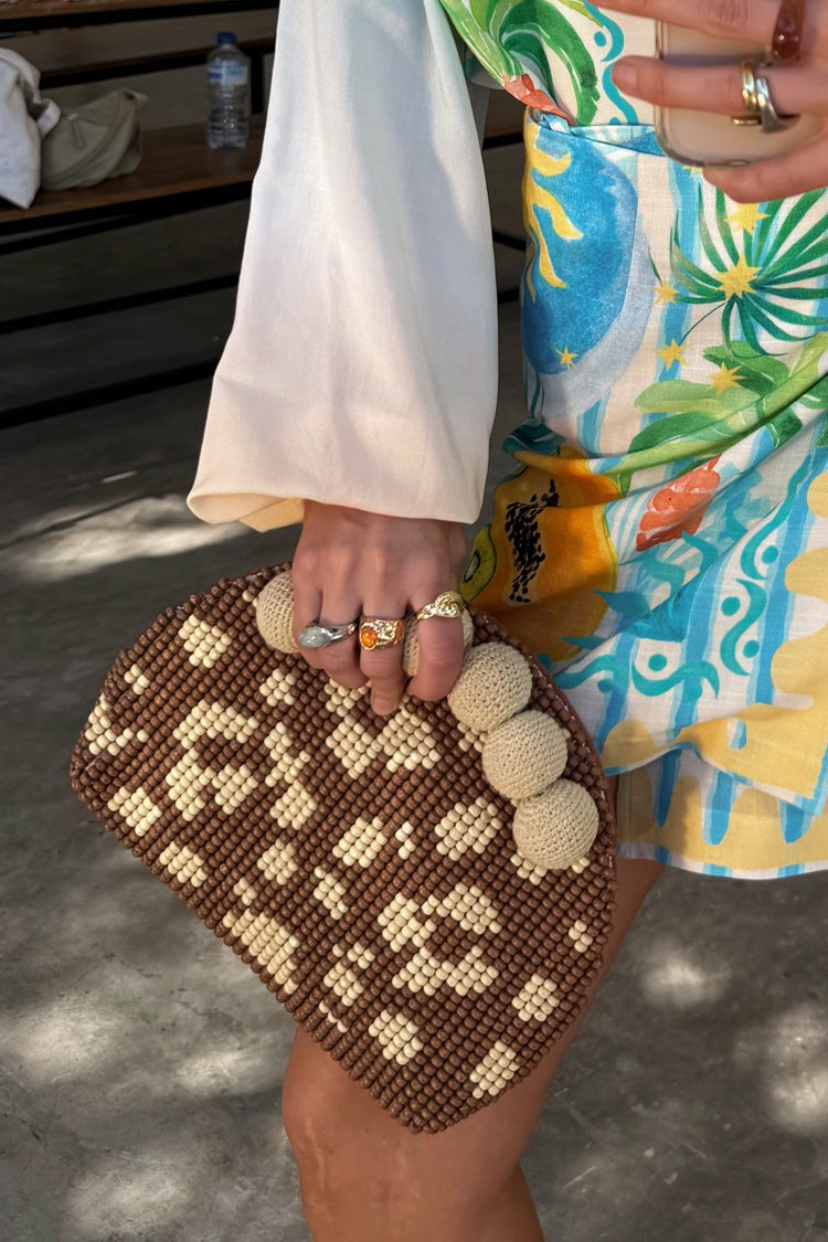 Never Fully Dressed Latest - Jaden Beaded Clutch Bag