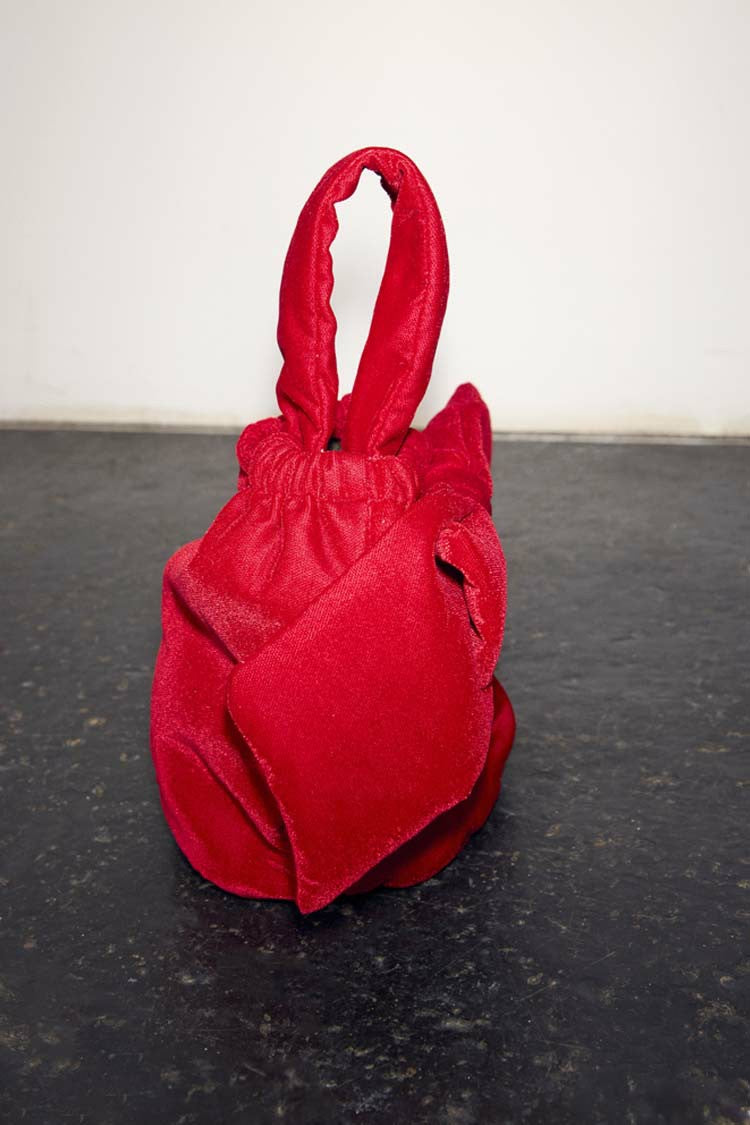 Never Fully Dressed Deals - Red Velvet Bow Bag