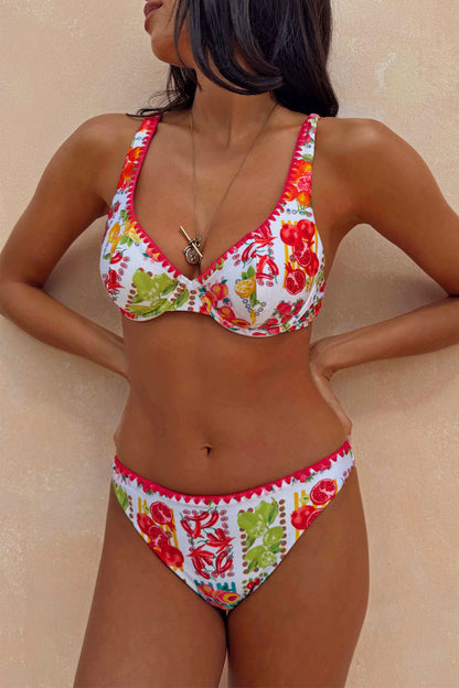 Never Fully Dressed Quality - Fruit Stamps Bikini Bottoms