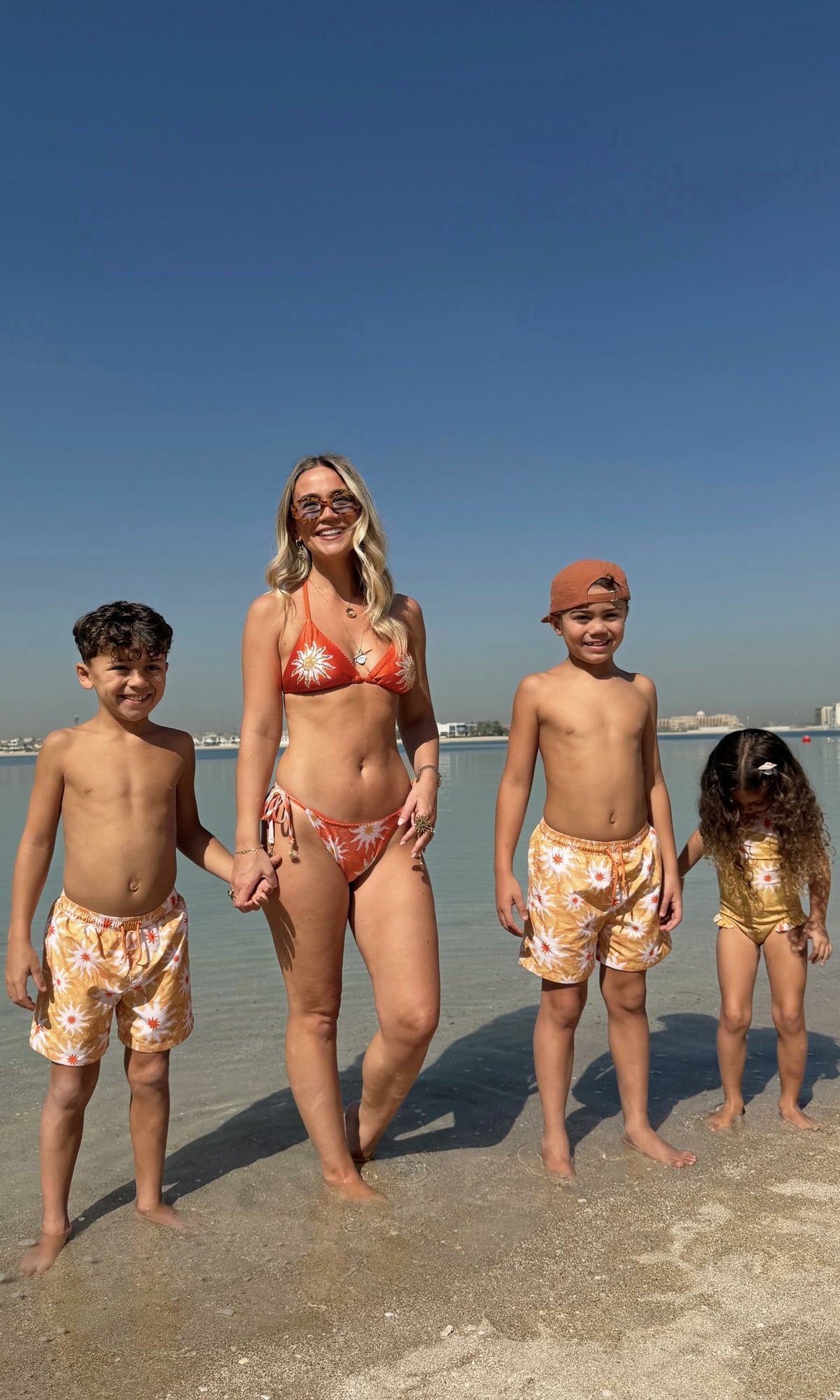 Never Fully Dressed Best Seller - Orange Sun Tie Side Bikini Brief