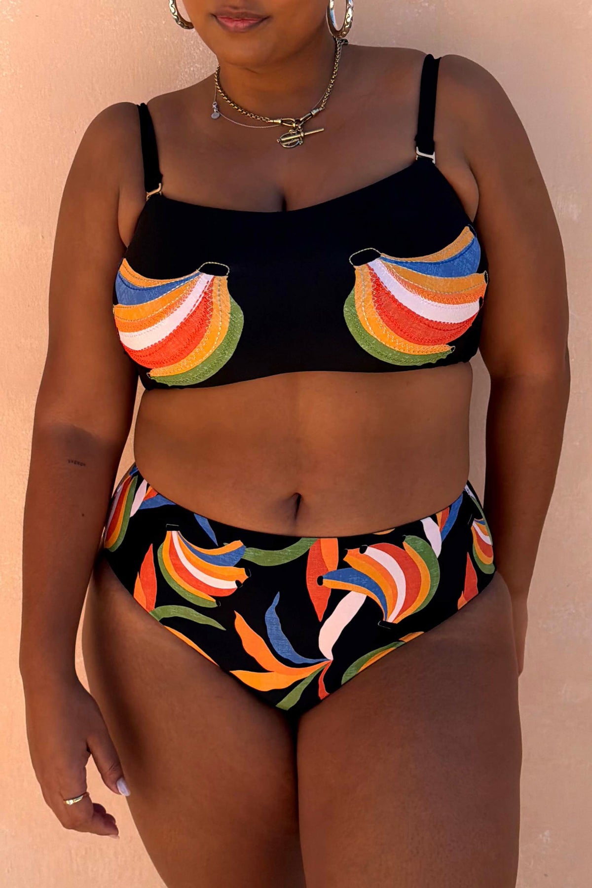 Never Fully Dressed Sale - Banana High Waisted Bikini Bottoms