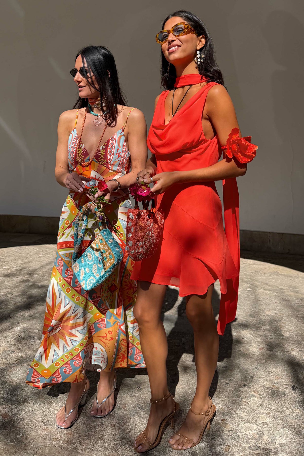 Never Fully Dressed Trusted - Tomato Mini Sophie Dress