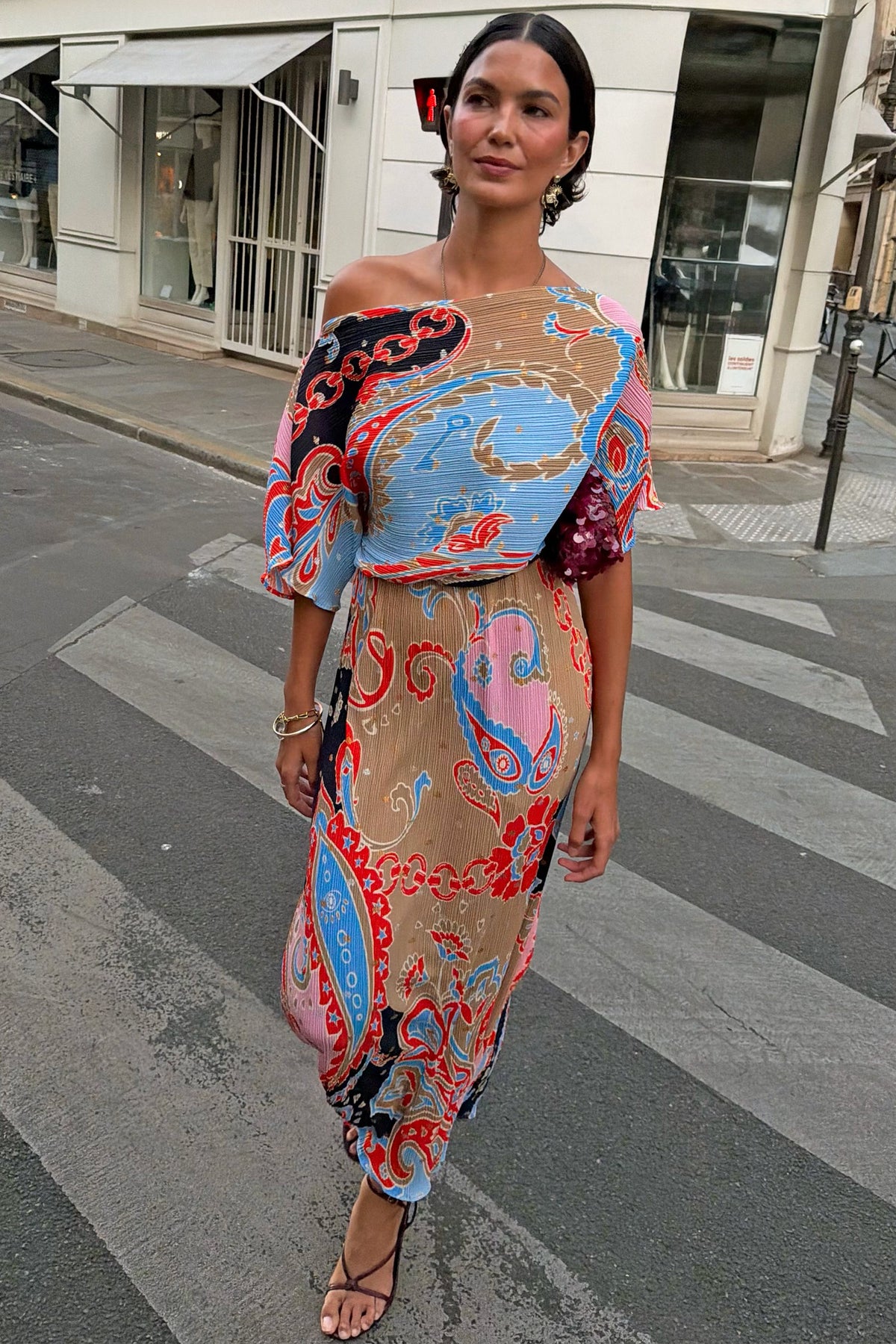Never Fully Dressed Essential - Paisley Tilly Dress Petite