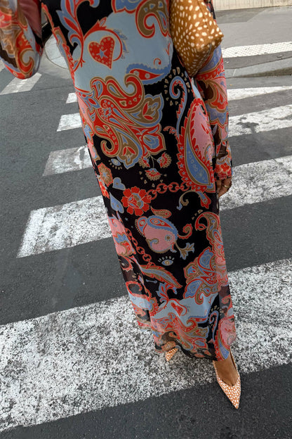 Never Fully Dressed Featured - Paisley Aria Mesh Dress Petite
