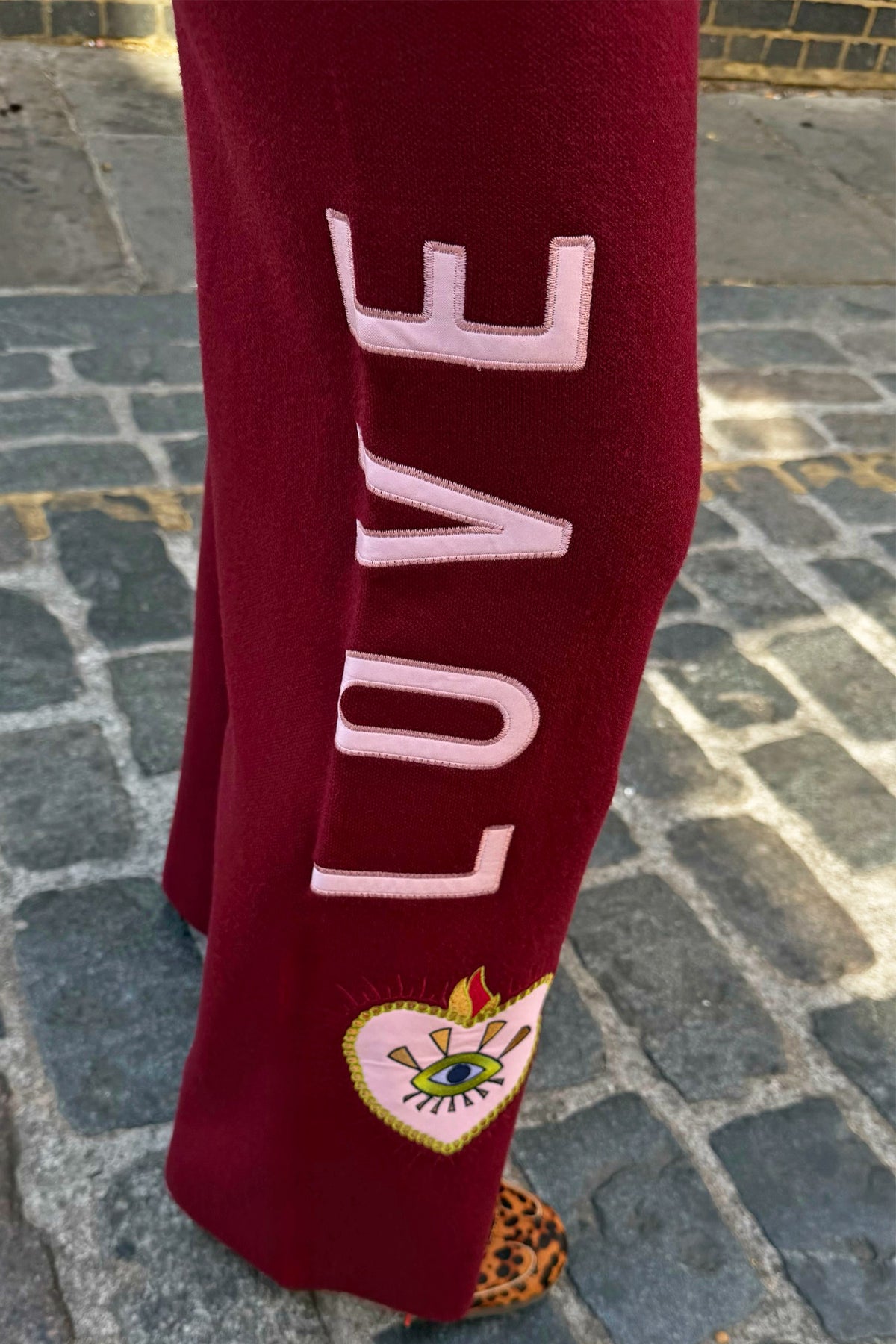 Never Fully Dressed Exclusive - Burgundy Mystical Joggers Petite