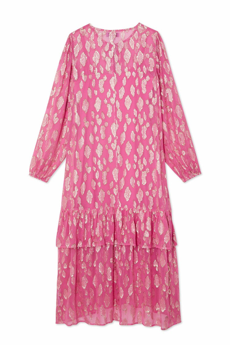 Never Fully Dressed Latest - Pink Jacquard Harmony Dress Petite