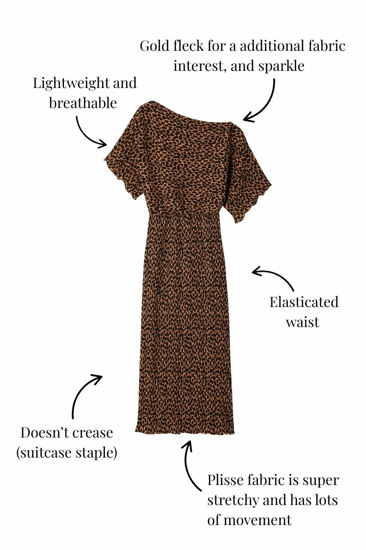 Never Fully Dressed Great Value - Lucia Leopard Tilly Dress Petite