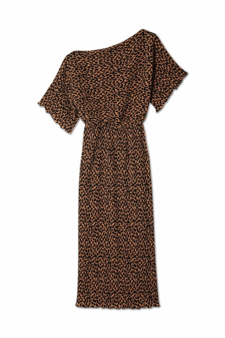 Never Fully Dressed Great Value - Lucia Leopard Tilly Dress Petite