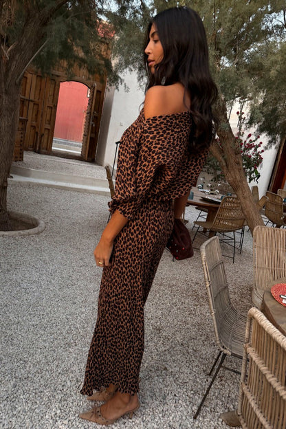 Never Fully Dressed Great Value - Lucia Leopard Tilly Dress Petite