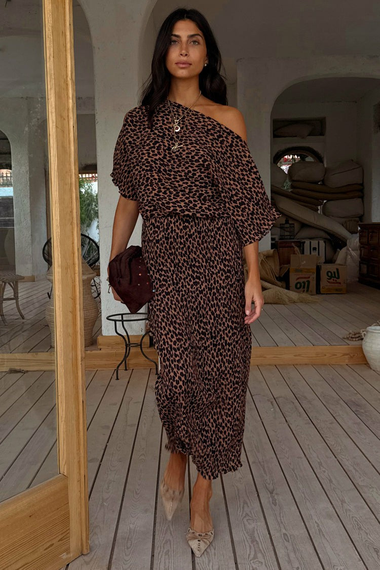 Never Fully Dressed Great Value - Lucia Leopard Tilly Dress Petite