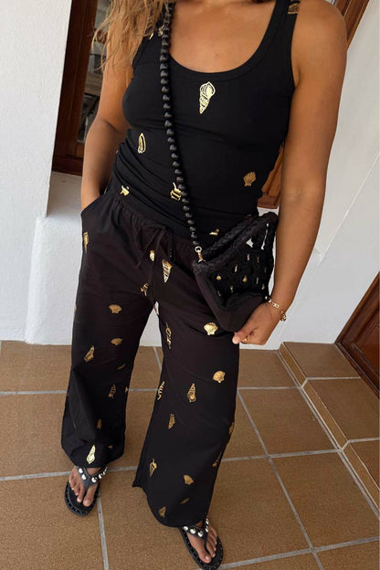 Never Fully Dressed Discount - Black Shell Elissa Trousers Petite