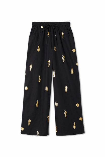 Never Fully Dressed Discount - Black Shell Elissa Trousers Petite