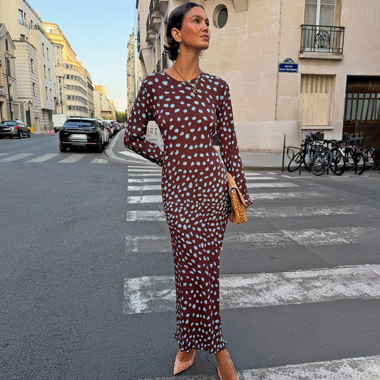 Never Fully Dressed Signature - Chocolate Deer Gaia Dress Petite