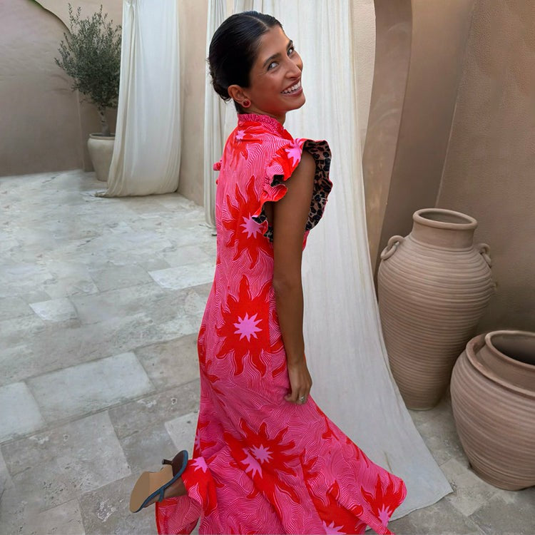 Never Fully Dressed Premium - Pink Soleil Remi Dress Petite