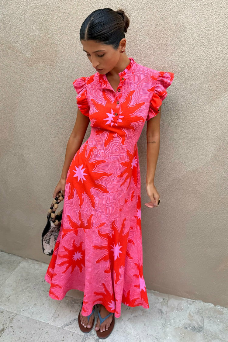 Never Fully Dressed Premium - Pink Soleil Remi Dress Petite