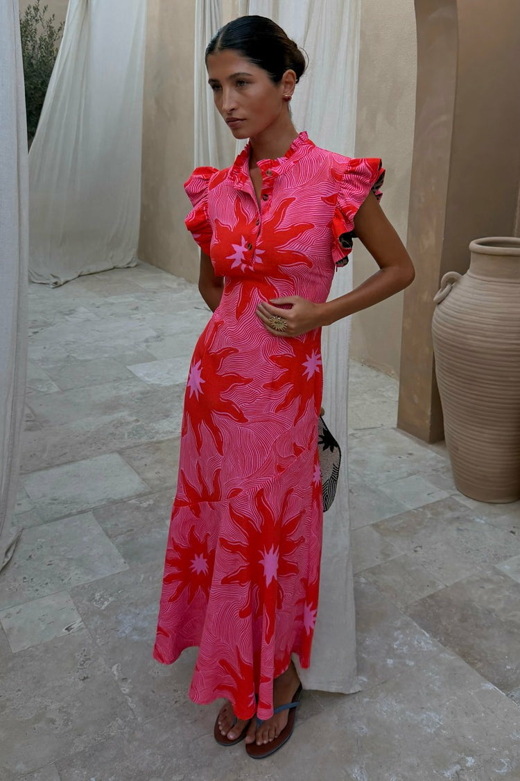Never Fully Dressed Premium - Pink Soleil Remi Dress Petite