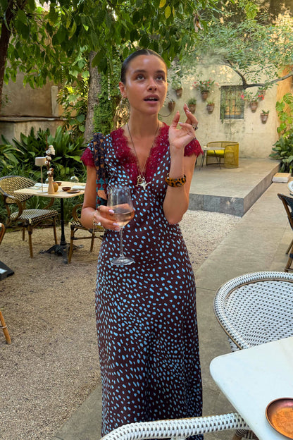 Never Fully Dressed Customer Favorite - Chocolate Deer Olivia Petite Dress