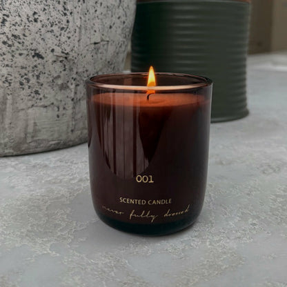 Never Fully Dressed Signature - NFD Eau De Parfum Candle 001 - Bergamot, Coffee & Oud