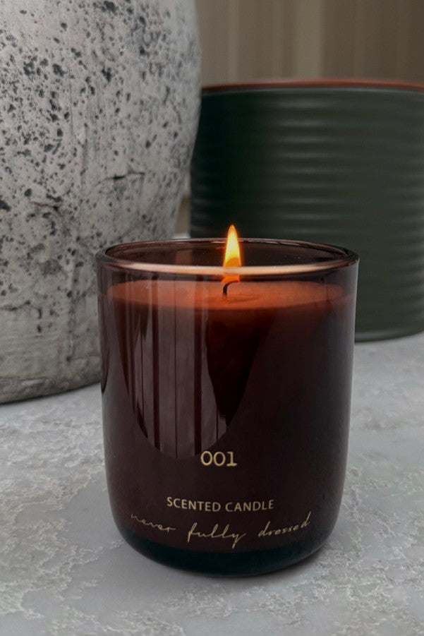 Never Fully Dressed Signature - NFD Eau De Parfum Candle 001 - Bergamot, Coffee & Oud