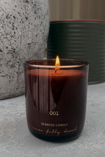 Never Fully Dressed Signature - NFD Eau De Parfum Candle 001 - Bergamot, Coffee & Oud