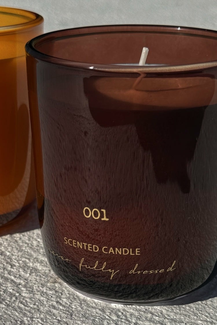 Never Fully Dressed Signature - NFD Eau De Parfum Candle 001 - Bergamot, Coffee & Oud
