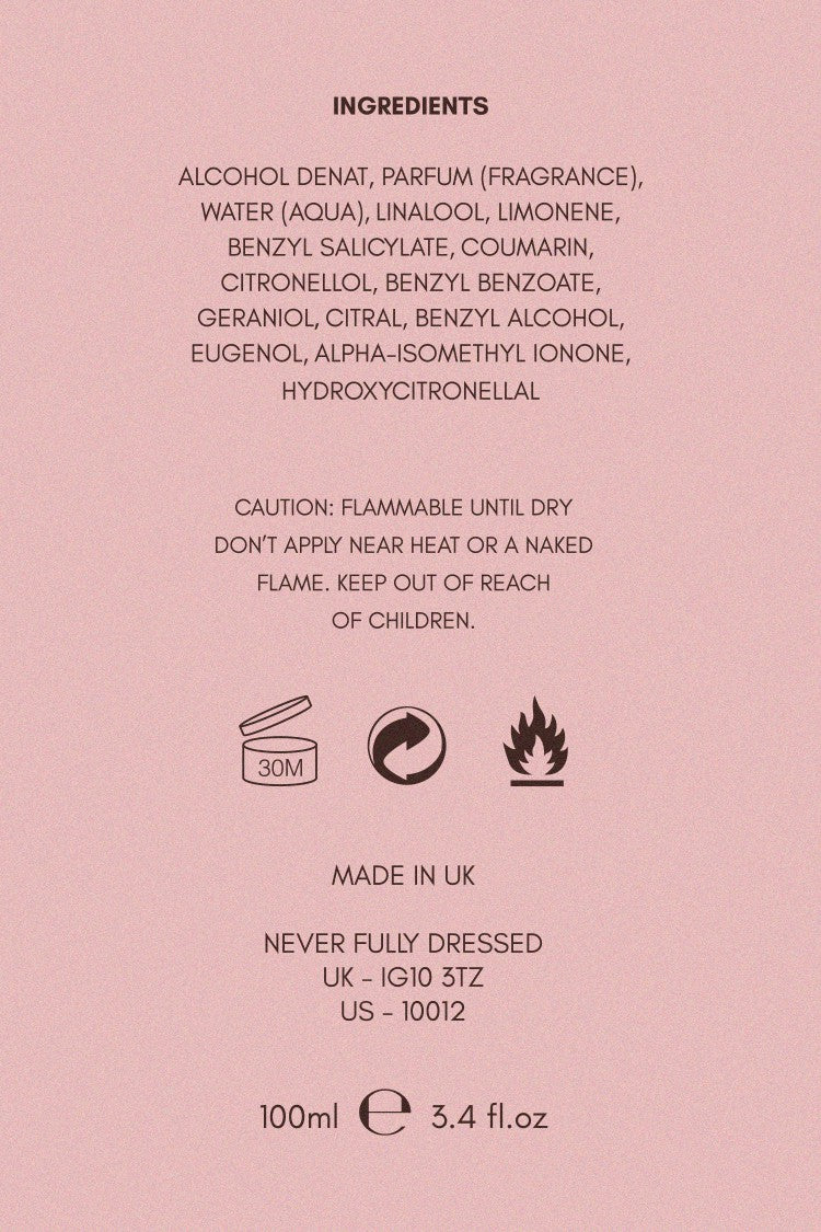 Never Fully Dressed Popular - NFD Eau De Parfum 002